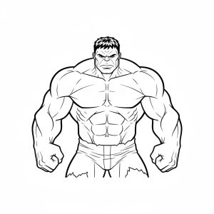 Tô màu Hulk Nghiêm Túc