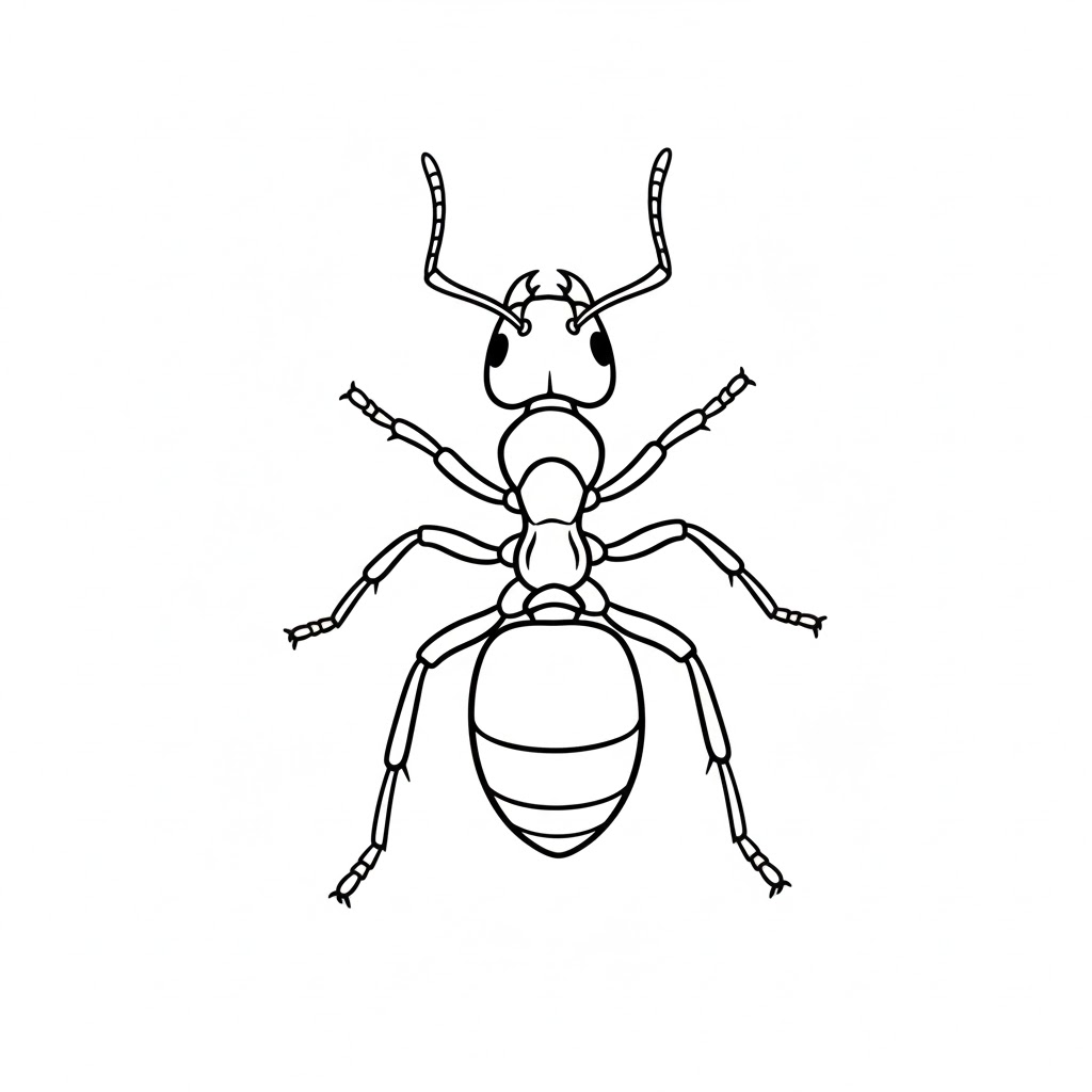 Tô màu Con Kiến Lửa