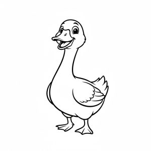 Tô màu Con Ngỗng Cười