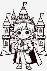 Tô màu Hoàng Tử Hấp Dẫn