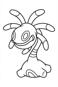 Tô màu Pokemon Cradily