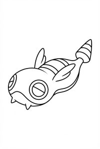 Tô màu Pokemon Dunsparce