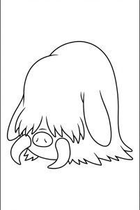 Tô màu Pokemon Piloswine