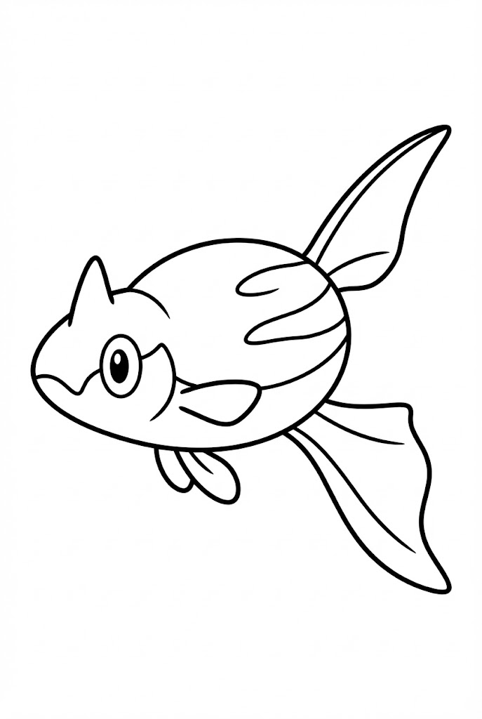 Tô màu Pokemon Remoraid