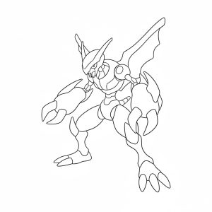 Tô màu Pokemon Scizor