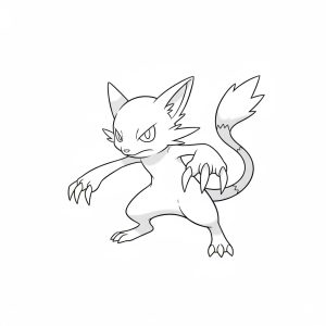 Tô màu Pokemon Sneasel
