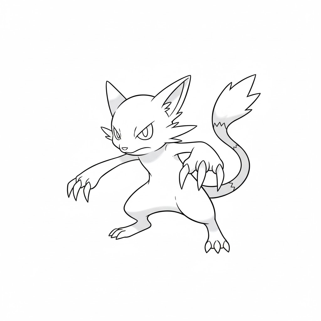Tô màu Pokemon Sneasel