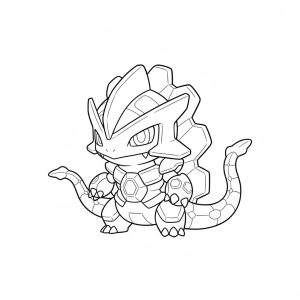 Tô màu chibi zygarde hình thái 50%