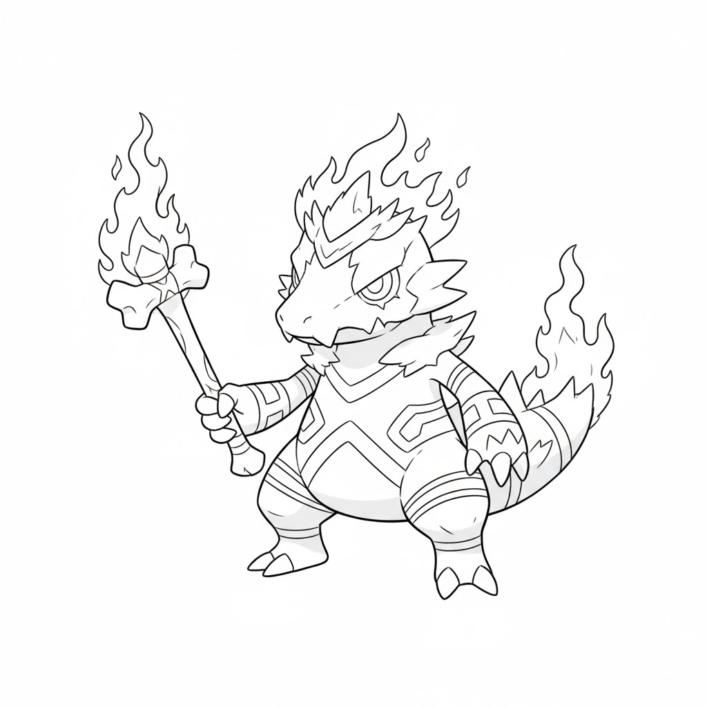 Tô màu garagara dạng alolan