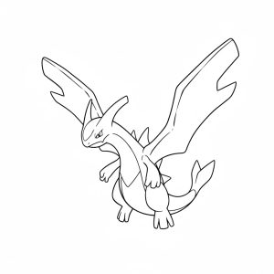 Tô màu lugia trong pokemon