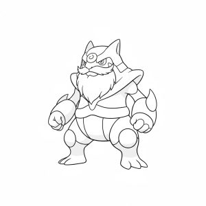 Tô màu pokemon darmanitan