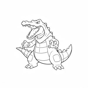 Tô màu pokemon hăm dọa waruvial