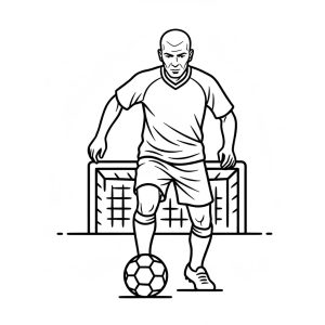 Tranh-To-Mau-Cau-Thu-Bong-Da-Zinedine-Zidane