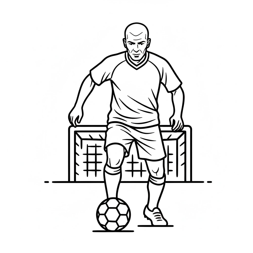 Tranh-To-Mau-Cau-Thu-Bong-Da-Zinedine-Zidane