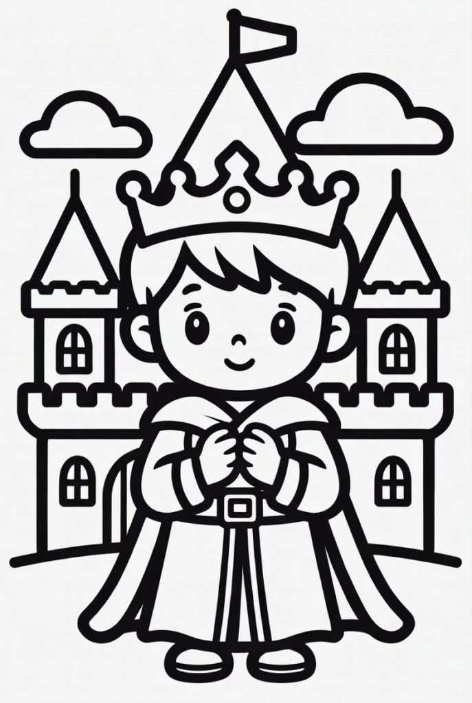 tô màu hoàng tử trẻ